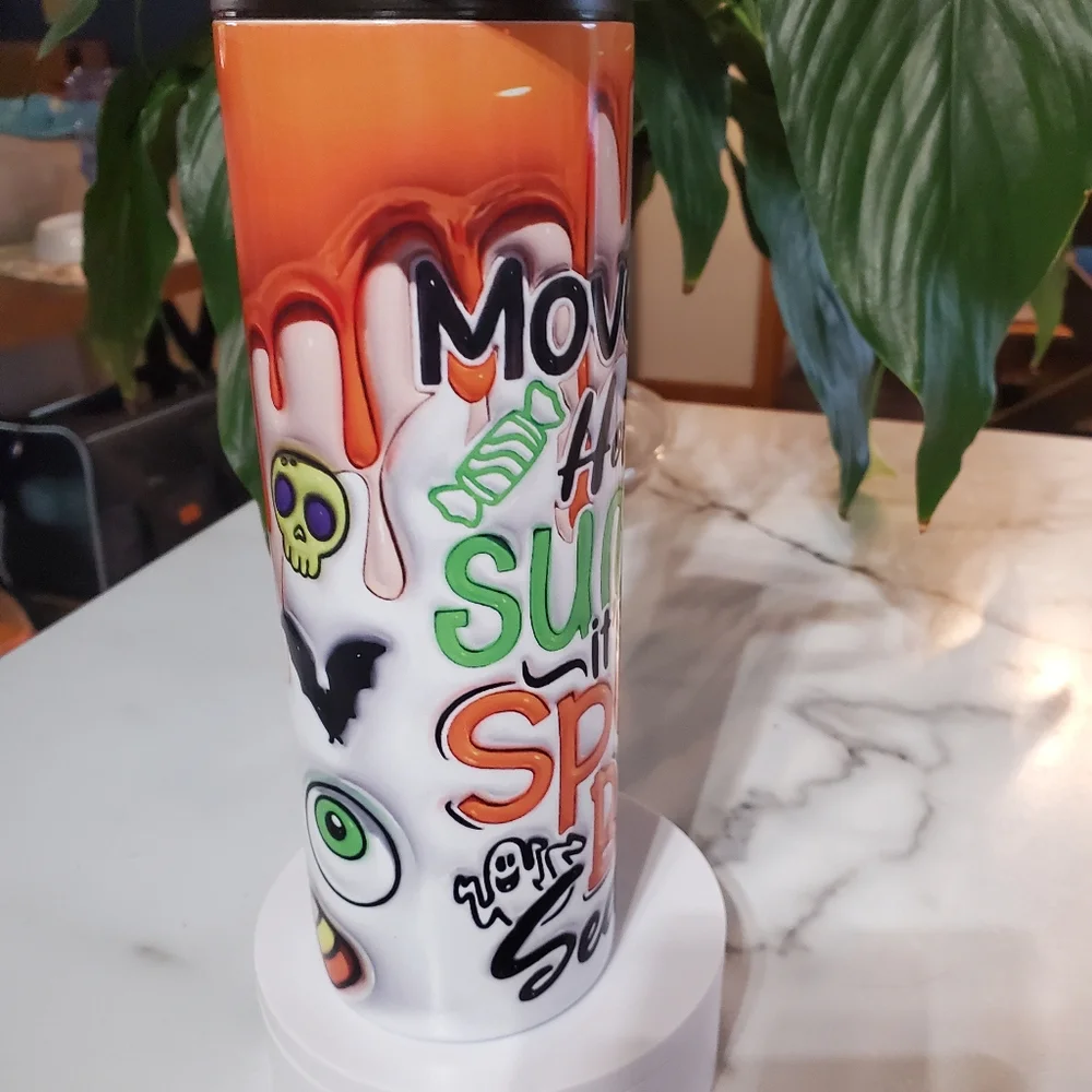 it's Spooky B**** Season 20oz Tumbler with duo lids 🎉sale